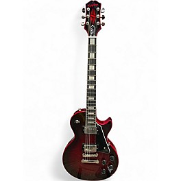 Used Epiphone LES PAUL CUSTOM WIDOW Red Solid Body Electric Guitar