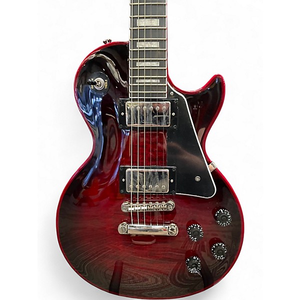 Used Epiphone LES PAUL CUSTOM WIDOW Red Solid Body Electric Guitar