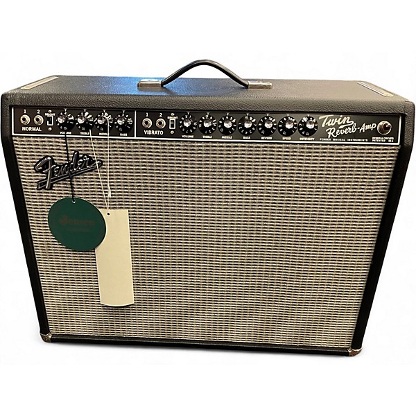 Used Fender 1965 Reissue Twin Reverb 85W 2x12 Tube Guitar Combo Amp
