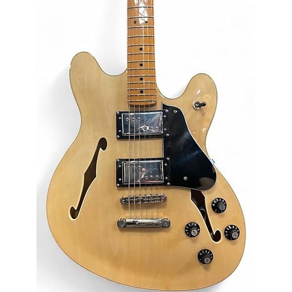 Used Squier STARCASTER Natural Hollow Body Electric Guitar