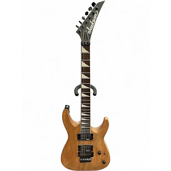 Used Jackson JS32R Dinky Floyd Rose Natural Solid Body Electric Guitar