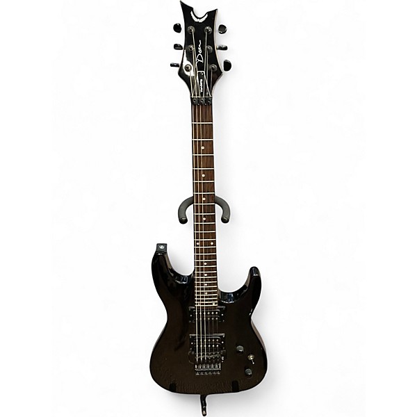 Used Dean Vendetta 1000 Floyd Rose Black Solid Body Electric Guitar