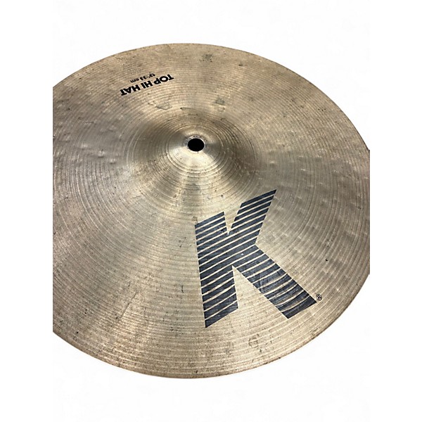 Used Zildjian 13in K Hi Hat Pair Cymbal