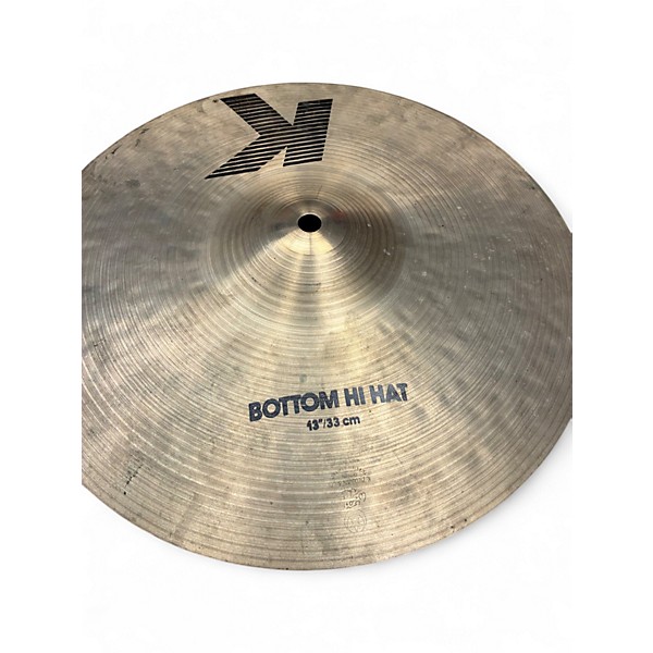 Used Zildjian 13in K Hi Hat Pair Cymbal