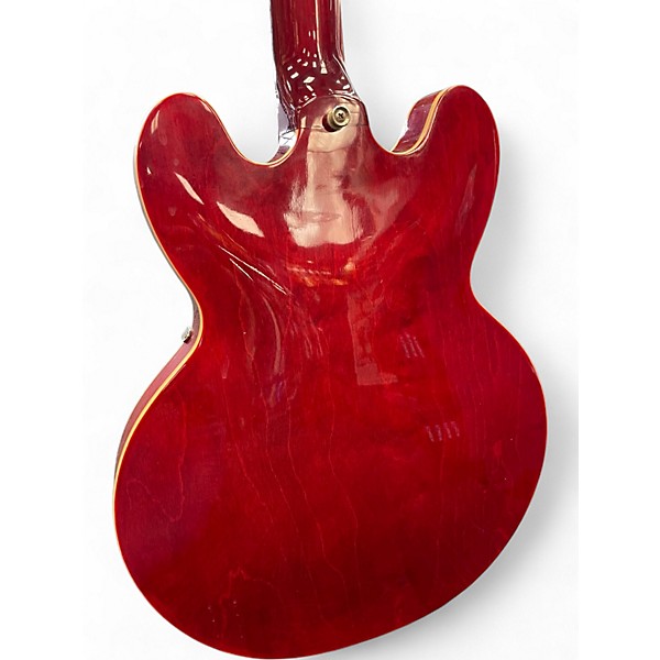 Used 2010 Epiphone Dot Cherry Hollow Body Electric Guitar