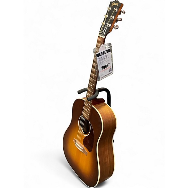 Used Gibson J-45 Studio Walnut 2 Color Sunburst Acoustic Electric Guitar