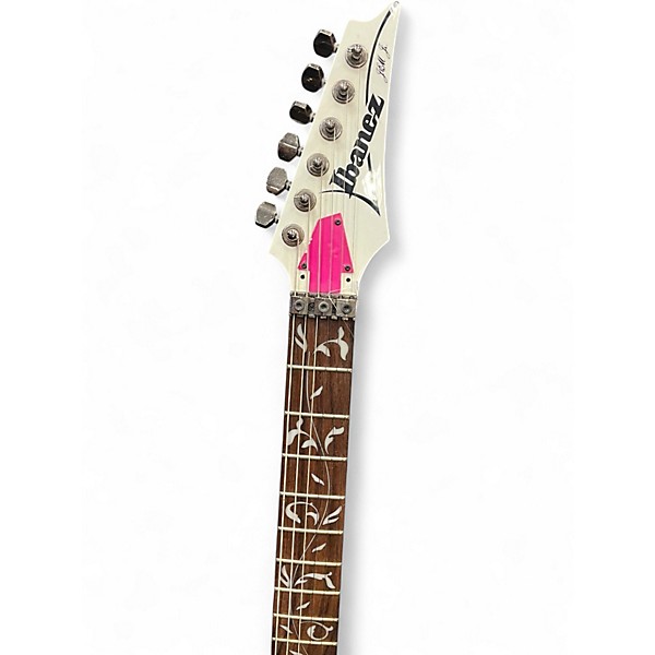 Used Ibanez JEMJR Alpine White Solid Body Electric Guitar