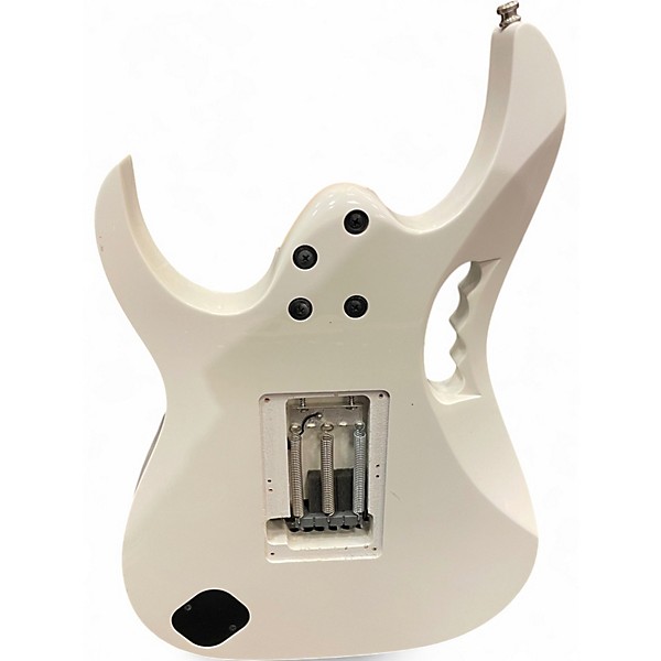 Used Ibanez JEMJR Alpine White Solid Body Electric Guitar