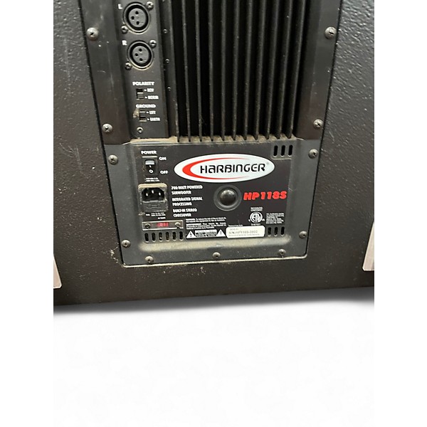 Used Harbinger HP118S Powered Subwoofer
