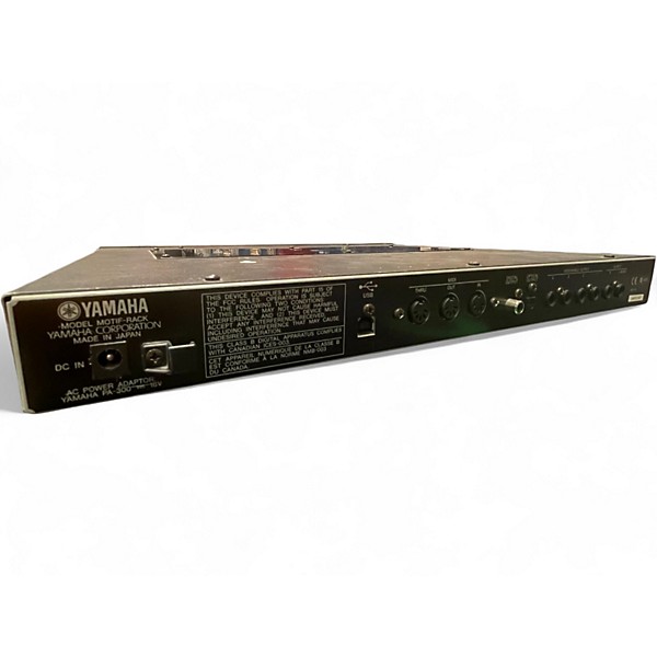 Used Yamaha Motif Rack Synthesizer