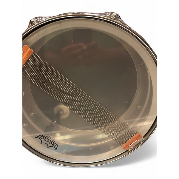 Used 1968 Ludwig 14in Acrolite Snare Metallic Gray Drum