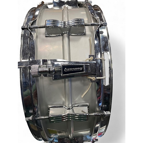 Used 1968 Ludwig 14in Acrolite Snare Metallic Gray Drum