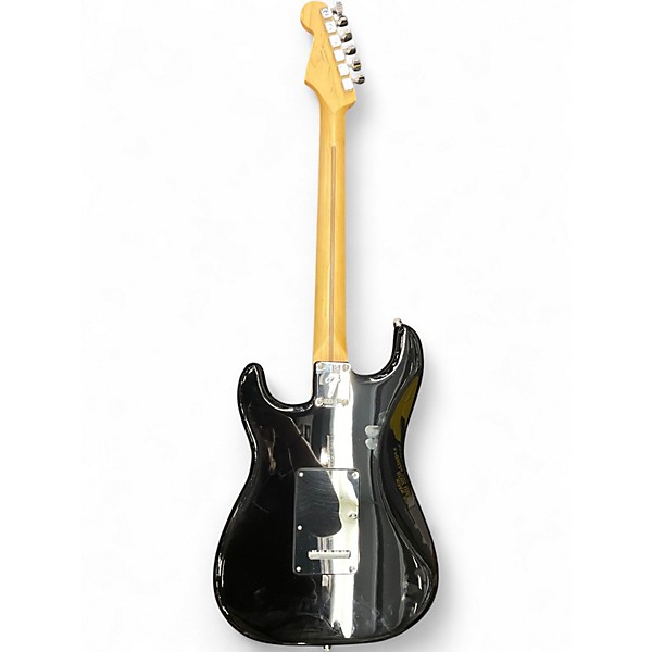 Used Fender Limited Edition Player Stratocaster HSS Black Solid Body Electric Guitar