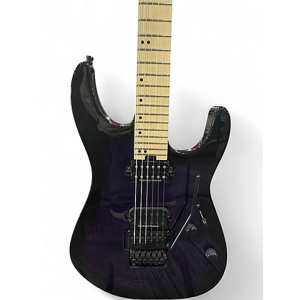 Used Charvel Pro Mod DK24 HH HT Trans Purple Solid Body Electric Guitar