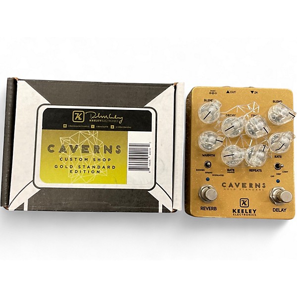 Used Keeley Caverns Gold Standard Effect Pedal