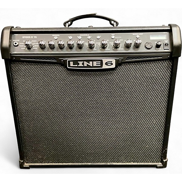 Used Line 6 Spider IV 75W 1x12 Guitar Combo Amp