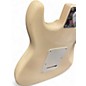 Used Fender Standard Stratocaster Antique White Solid Body Electric Guitar