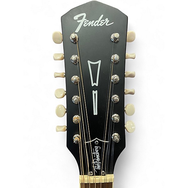 Used Fender Tim Armstrong Hellcat 12 Natural 12 String Acoustic Electric Guitar