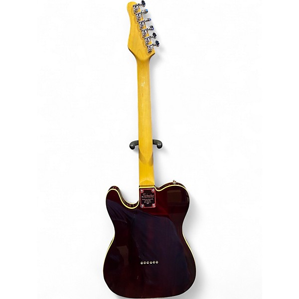 Used Schecter Guitar Research Diamond Series PT Wine Red Solid Body Electric Guitar