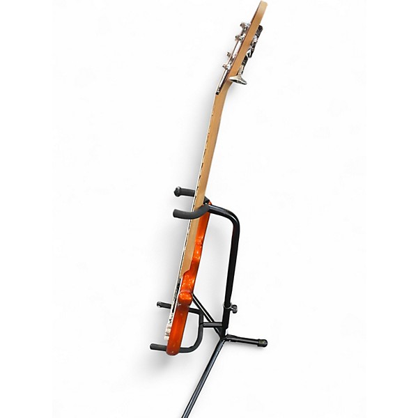 Used Ibanez SRMD200 Metallic Orange Electric Bass Guitar