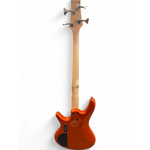 Used Ibanez SRMD200 Metallic Orange Electric Bass Guitar