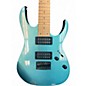 Used Ibanez GRG7221M Blue Solid Body Electric Guitar