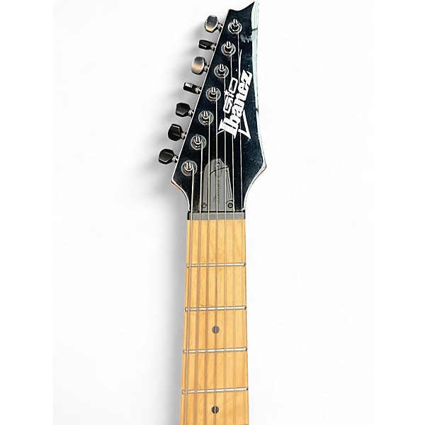 Used Ibanez GRG7221M Blue Solid Body Electric Guitar