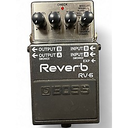 Used BOSS RV6 Digital Reverb Effect Pedal