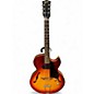 Vintage 1966 Gibson ES-125TC Cherry Sunburst Hollow Body Electric Guitar thumbnail