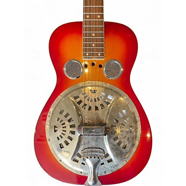 Used Regal RD40 Vintage Sunburst Resonator Guitar