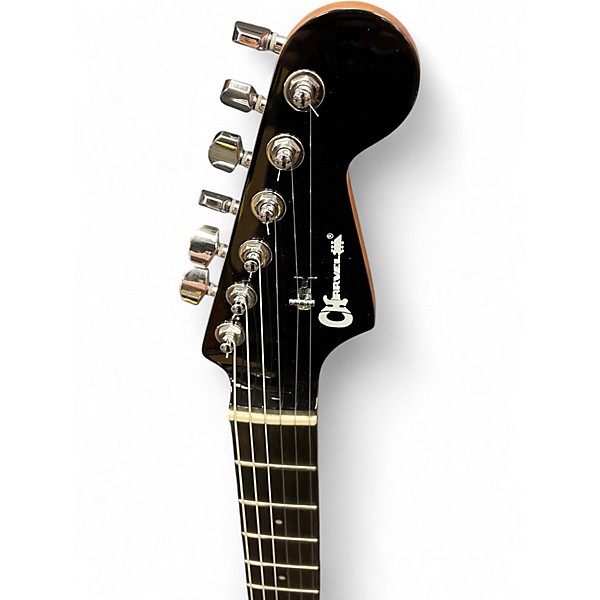 Used Charvel DK24 HH 2PT E QM Manhattan Midnight Solid Body Electric Guitar