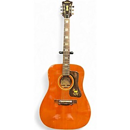 Vintage 1968 Ventura Bruno V-22 Natural Acoustic Guitar