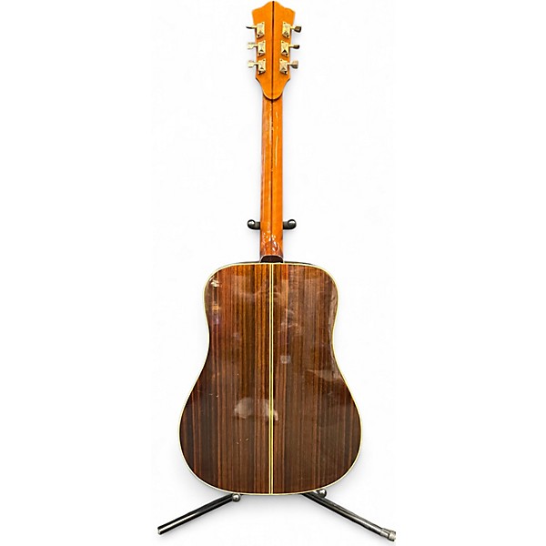 Vintage 1968 Ventura Bruno V-22 Natural Acoustic Guitar