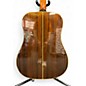 Vintage 1968 Ventura Bruno V-22 Natural Acoustic Guitar