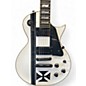 Used ESP LTD James Hetfield Signature Iron Cross Alpine White Solid Body Electric Guitar