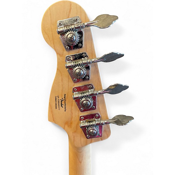 Used Squier Precision Bass 3 Color Sunburst Electric Bass Guitar