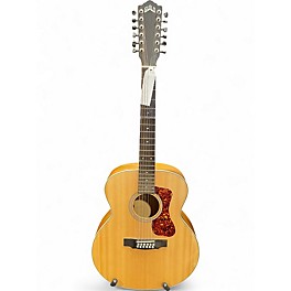 Used Guild F-2512E Natural 12 String Acoustic Guitar