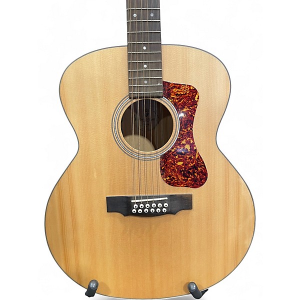 Used Guild F-2512E Natural 12 String Acoustic Guitar