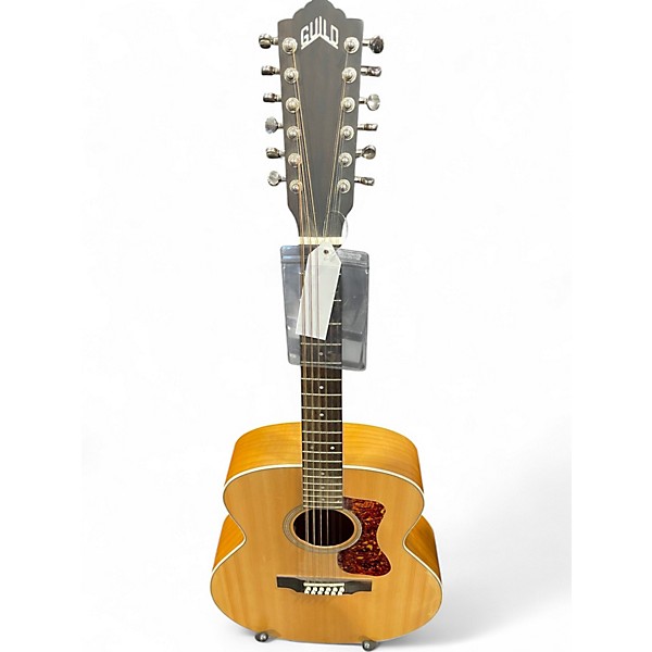 Used Guild F-2512E Natural 12 String Acoustic Guitar