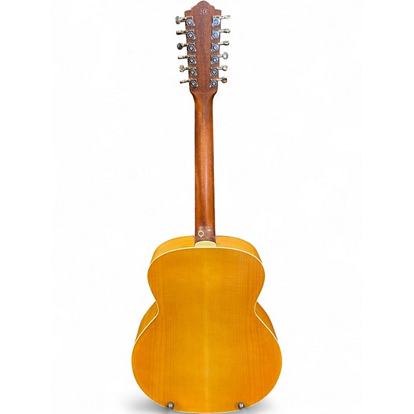 Used Guild F-2512E Natural 12 String Acoustic Guitar