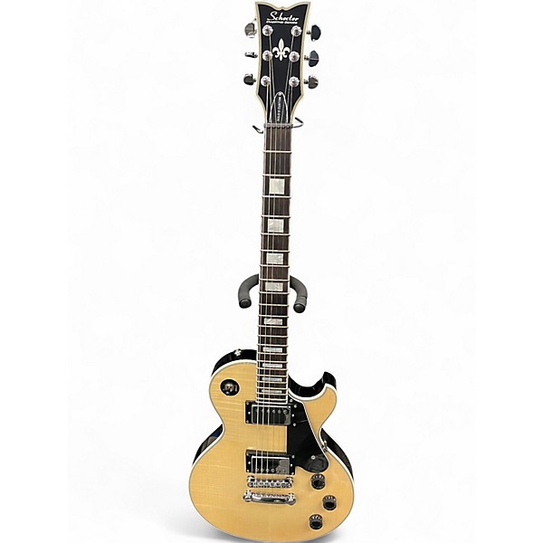 Used Schecter Guitar Research SOLO II CUSTOM Natural Solid Body Electric Guitar