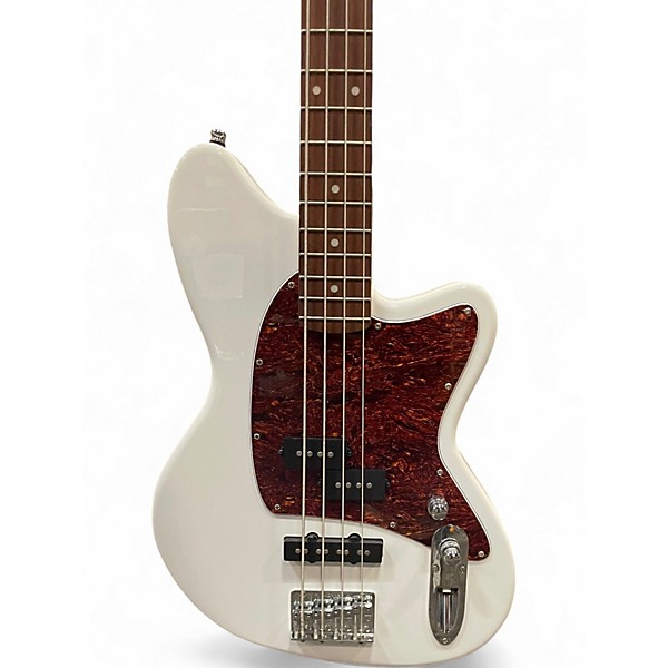 Used Ibanez TMB100 Alpine White Electric Bass Guitar