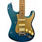 Used Fender Limited Edition American ULTRA II STRATOCASTER Blue Solid Body Electric Guitar