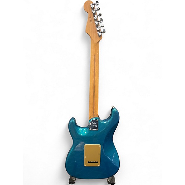 Used Fender Limited Edition American ULTRA II STRATOCASTER Blue Solid Body Electric Guitar