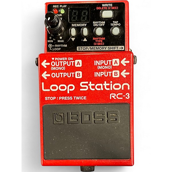 Used BOSS RC3 Loop Station Pedal