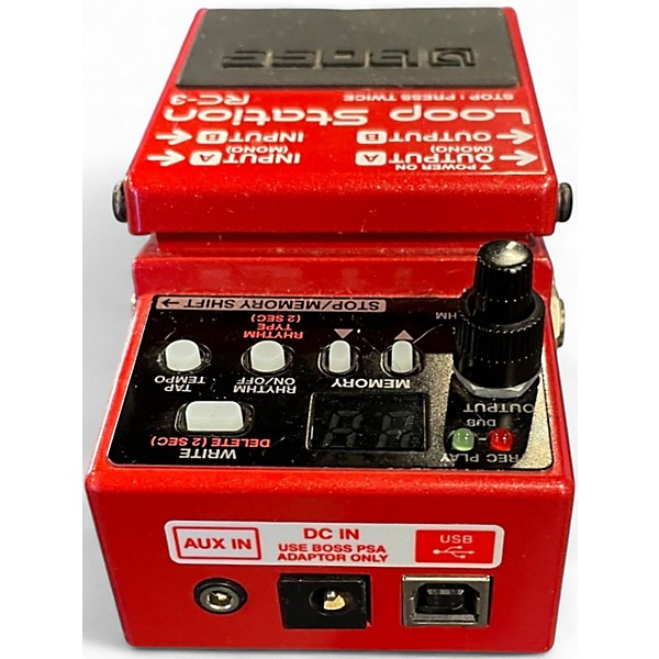 Used BOSS RC3 Loop Station Pedal