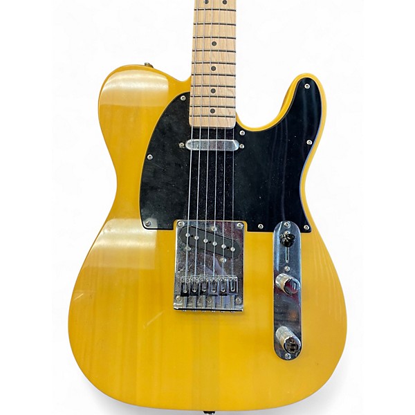 Used Squier Affinity Telecaster Butterscotch Solid Body Electric Guitar