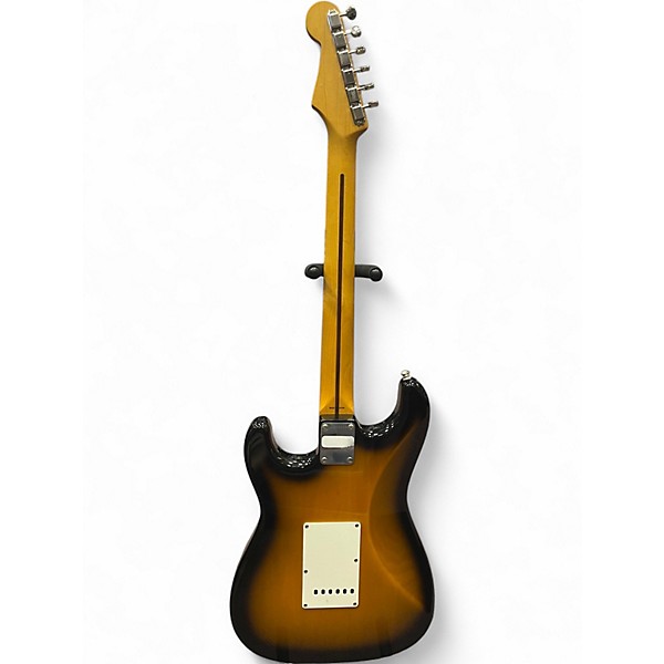 Used Fender JV Modified 50's Stratocaster HSS 2 Color Sunburst Solid Body Electric Guitar