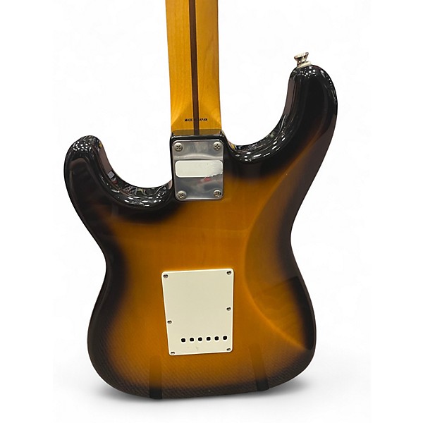 Used Fender JV Modified 50's Stratocaster HSS 2 Color Sunburst Solid Body Electric Guitar
