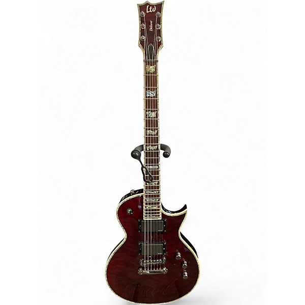 Used ESP EC1000 Wine Red Solid Body Electric Guitar